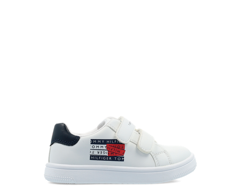 Tommy Hilfiger Sneaker Bassa Velcro BR/MAR - T1B4-32215-1351X336-115
