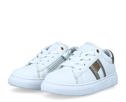 Tommy Hilfiger Flag Low Cut Lace Up BR/DOUR - T3A9-32703-1355X048-112