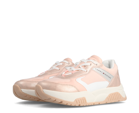 Tommy Hilfiger Low Cut Lace-Up ROSA GOLD  - T3A9-32743-0579A317-939