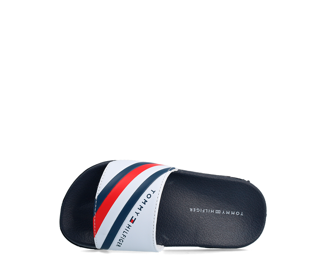 Tommy Hilfiger Stripes Pool Slide MAR/BR - T3B0-32932-1172100--213