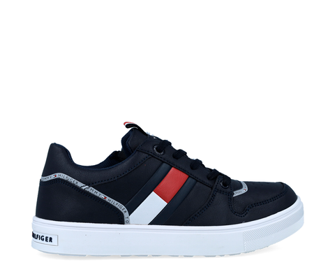 Tommy Hilfiger Low Cut Lace-Up MAR/VM/BR - T3B4-32065-0900800--234