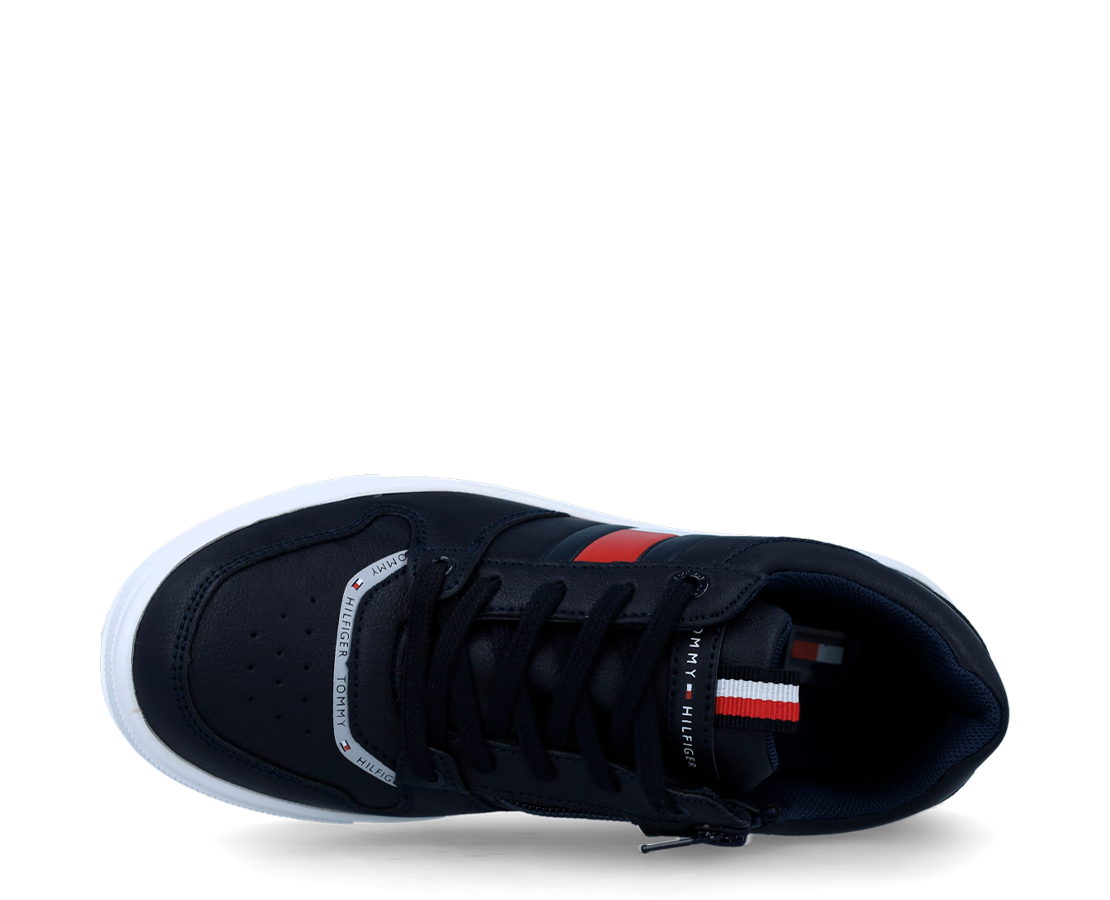 Tommy Hilfiger Low Cut Lace-Up MAR/VM/BR - T3B4-32065-0900800--234