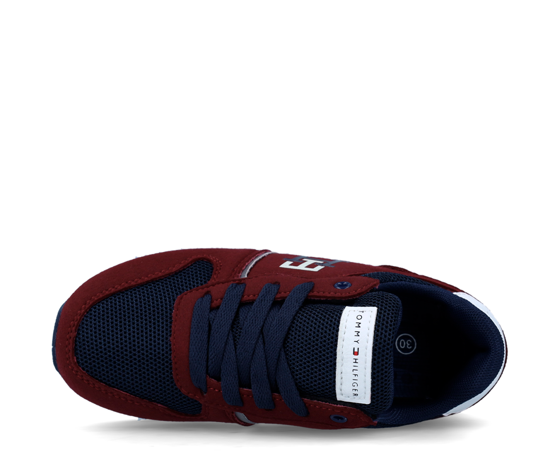 Tommy Hilfiger Low Cut BORDO - T3B9-32492-1450A240-617