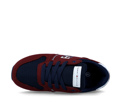 Tommy Hilfiger Low Cut BORDO - T3B9-32492-1450A240-617