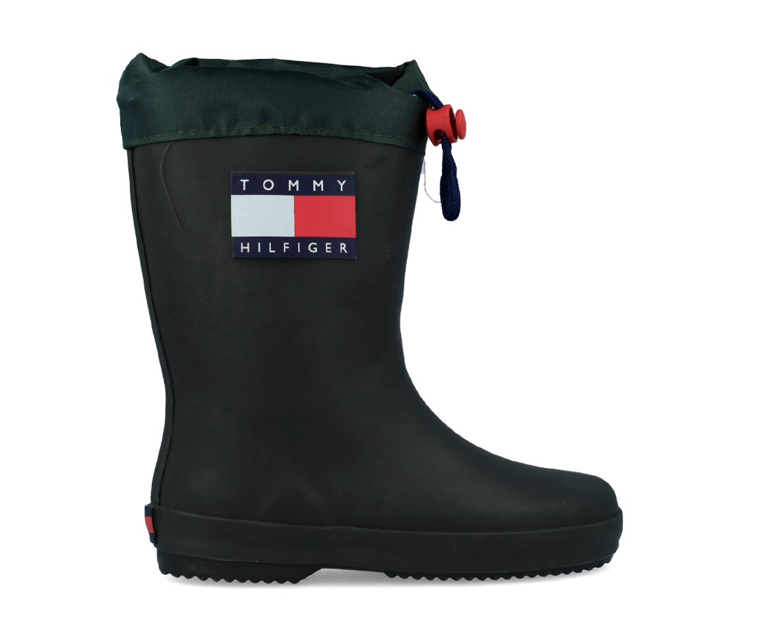 Tommy Hilfiger Rain Boot Military VD - T3X6-30766-0047414--306