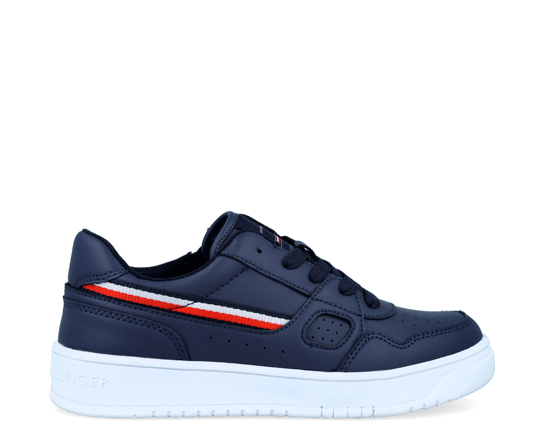 Tommy Hilfiger Stripes Low Cut Lace Up MAR - T3X9-32848-1355800--205