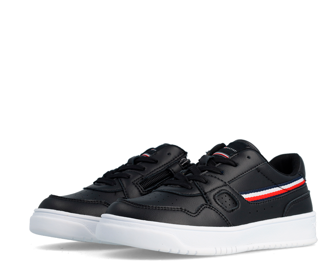 Tommy Hilfiger Stripes Low Cut Lace-Up PR/BR - T3X9-32848-1355999--249