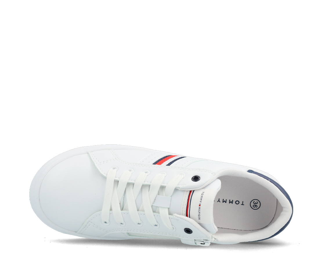 Tommy Hilfiger Stripes Low Cut Lace-Up BR/MAR/VM - T3X9-32849-1355X336-612