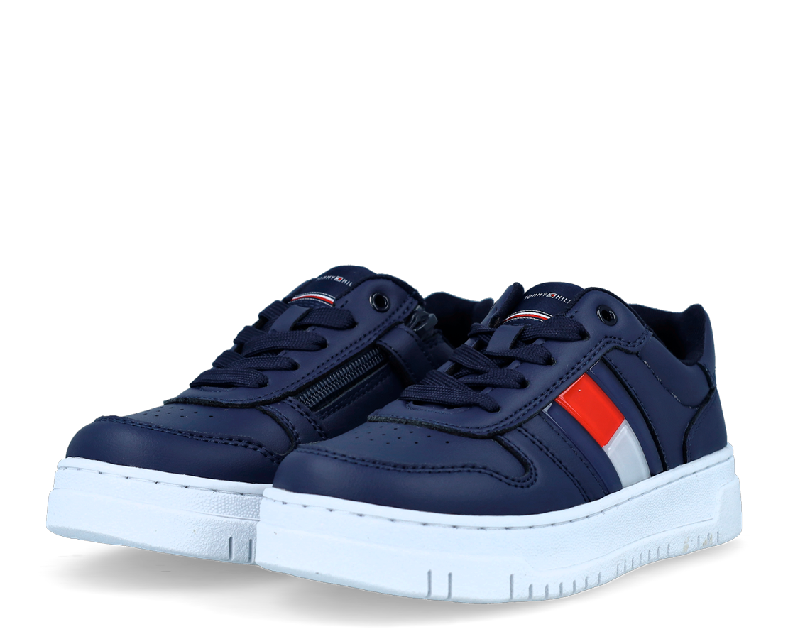 Tommy Hilfiger Flag Low Cut Lace Up MAR - T3X9-32867-1355800--205