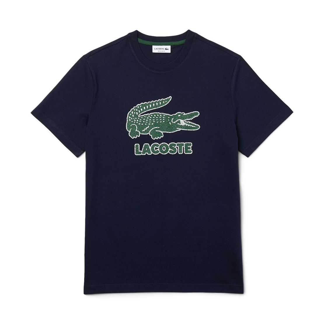 Lacoste T-Shirt Crackled Logo MAR - TH0063-166-205