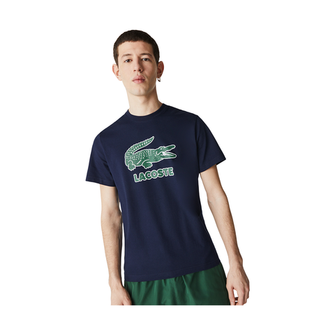 Lacoste T-Shirt Crackled Logo MAR - TH0063-166-205