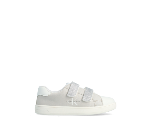 Calvin Klein Low Cut Velcro BR/PRATA - V1A9-80468-1459Y383-121