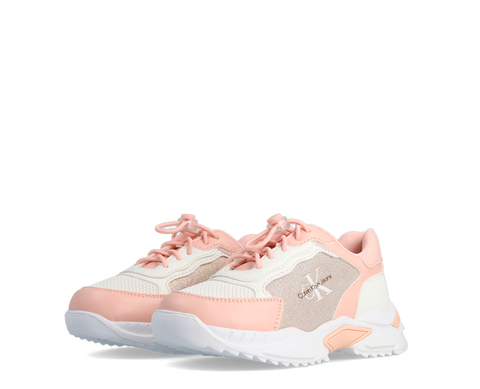Calvin Klein Low Cut Lace-Up ROSA/DOUR - V3A9-80489-0558X054-1033