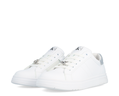 Calvin Klein Low Cut Lace-Up Sneaker BR/PRATA - V3A9-80791-1355X025-121