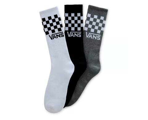 Vans Classic Check Crew 3 Pack BR/PR/CZ - VN000F0WY28-368