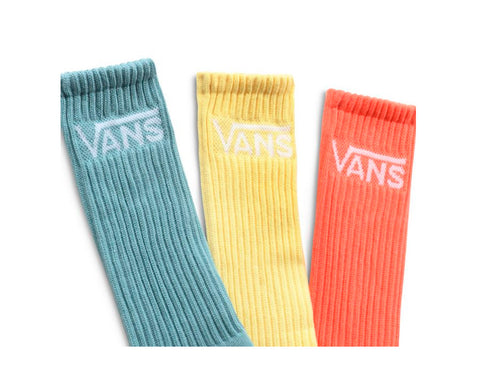 Meias Classic Crew 3 Pack MULTICOLOR - VN000XS9ZC7-898