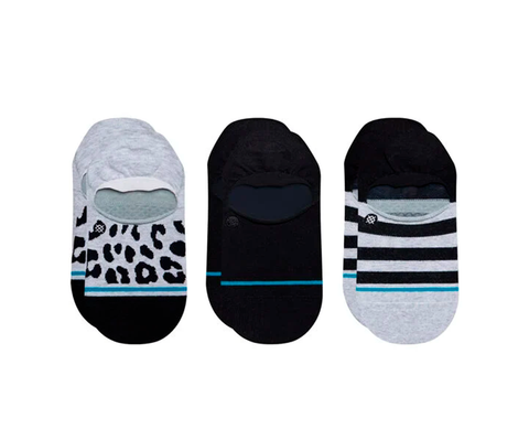 Stance Leopard No Show 3 Pack MULTICOLOR - W145C21LEO-898