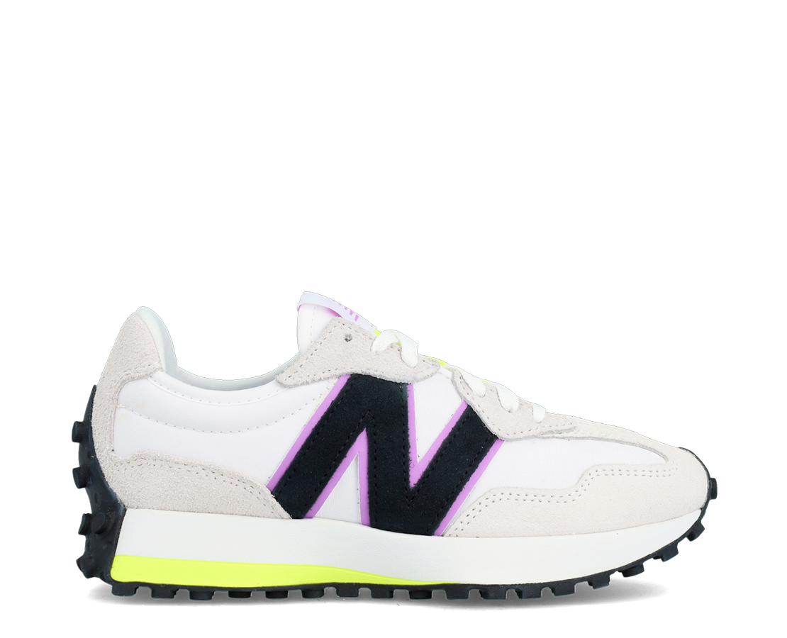 New Balance 327 Clear Yellow / Purple Fade BR/PR - WS327NB-117