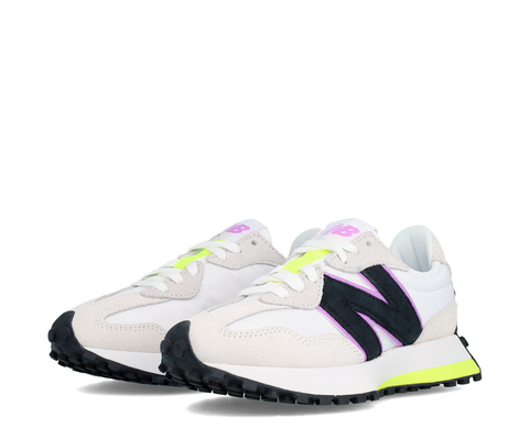 New Balance 327 Clear Yellow / Purple Fade BR/PR - WS327NB-117