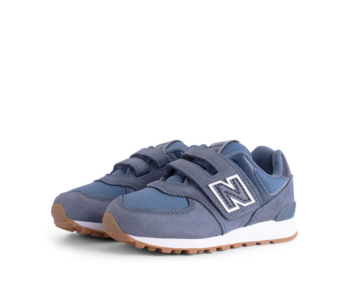 574 CLASSIC VELCRO K NEW BALANCE  MAR/AZ/BR - YV574PRN-1040